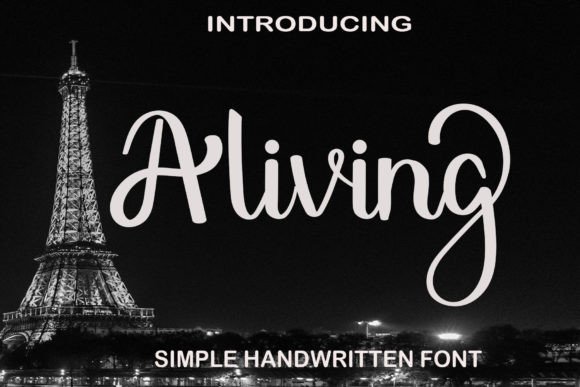 Aliving: A Handwritten Script for Authentic Brand Voices