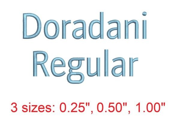 Dorandani RG Embroidery Font: Stitching Elegance Into Every Project