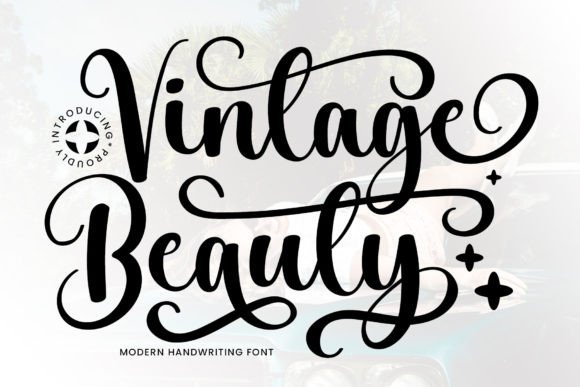 Give Your Projects a Bold Voice with the Vintage Beauty Font