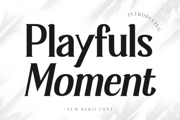 Moment: The Serif Font Blending Summer Charm with Sophistication