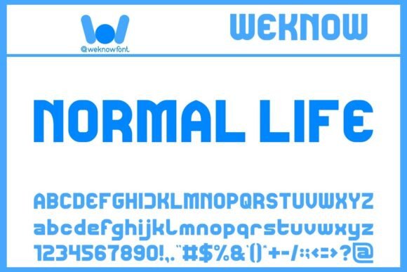 Normal Life: A Typeface for the Modern Brand