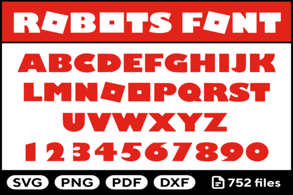 Unleash Mechanical Creativity: The Ultimate Robots Font Bundle